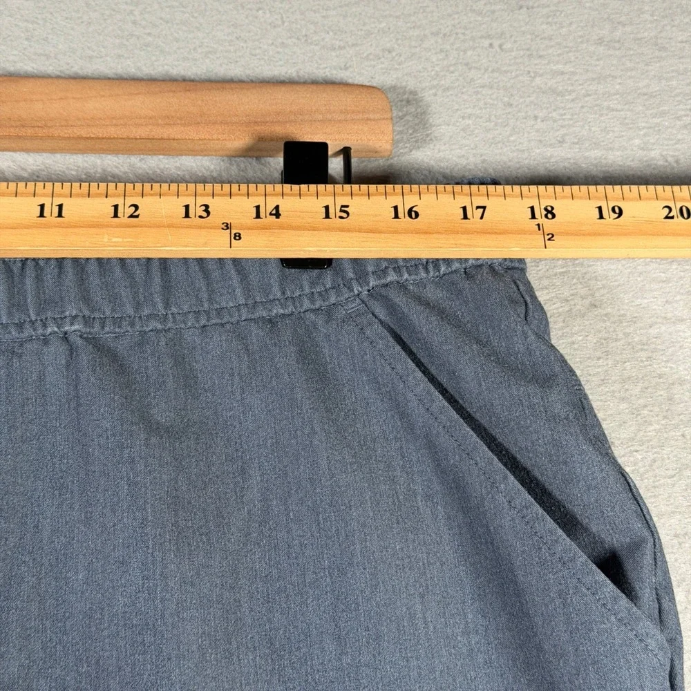 FIGS Technical Collection Scrub Joggers Mens XL Short Gray M23SW2016S Drawstring